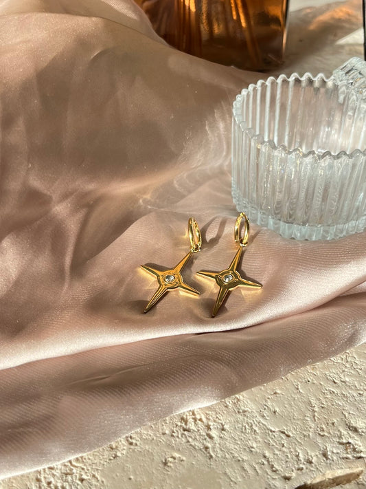 Boucles d'oreilles Etoile