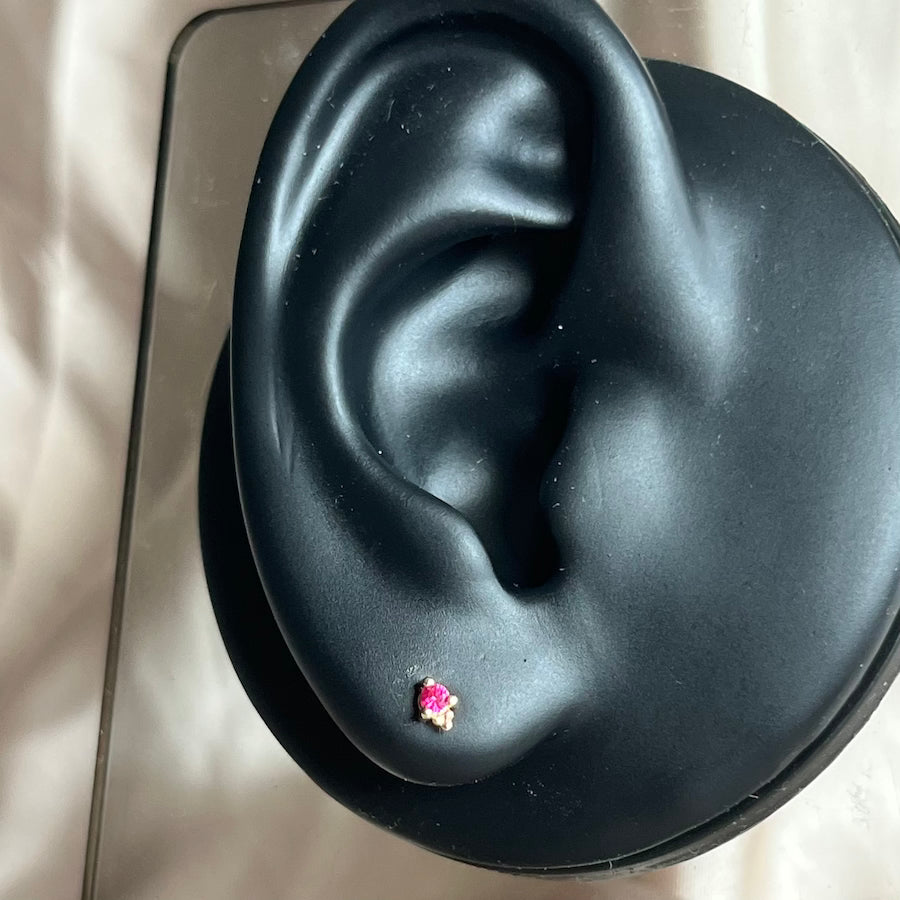 Boucle d'oreille Cybèle