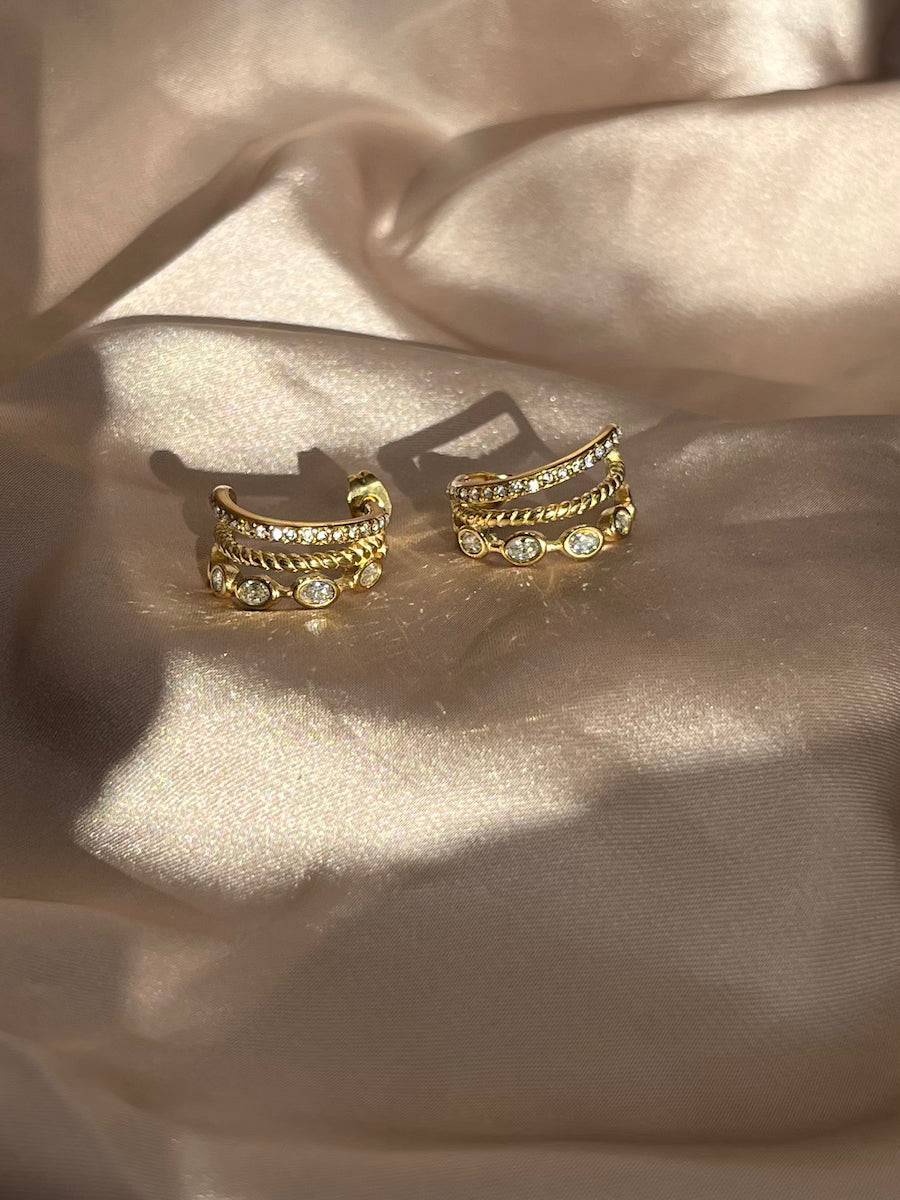 Boucles d'oreilles Cléa