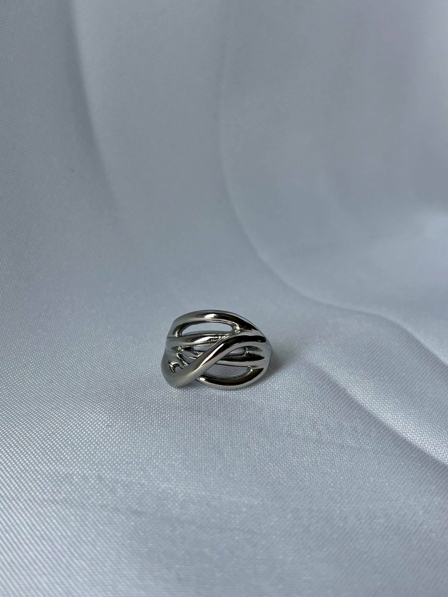 Bague Large Ondulée - Bague Ondine