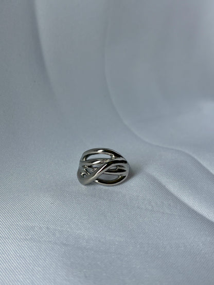 Bague Large Ondulée - Bague Ondine