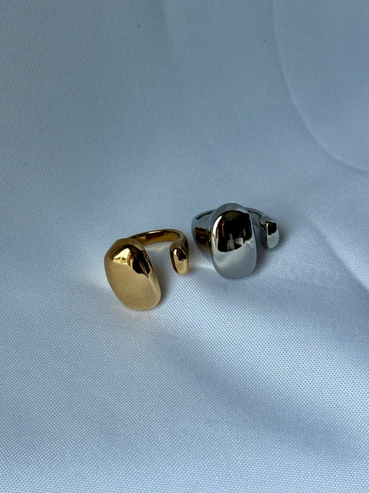 Bague Graphique Ajustable - Bague Cléo
