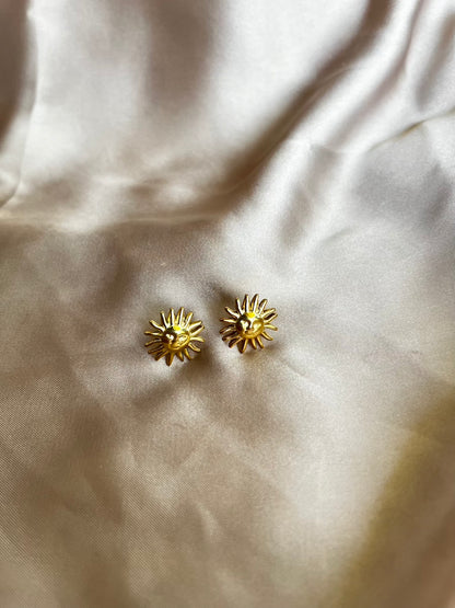 Boucles d'oreilles Soleil