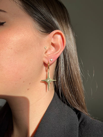Boucles d'oreilles Etoile