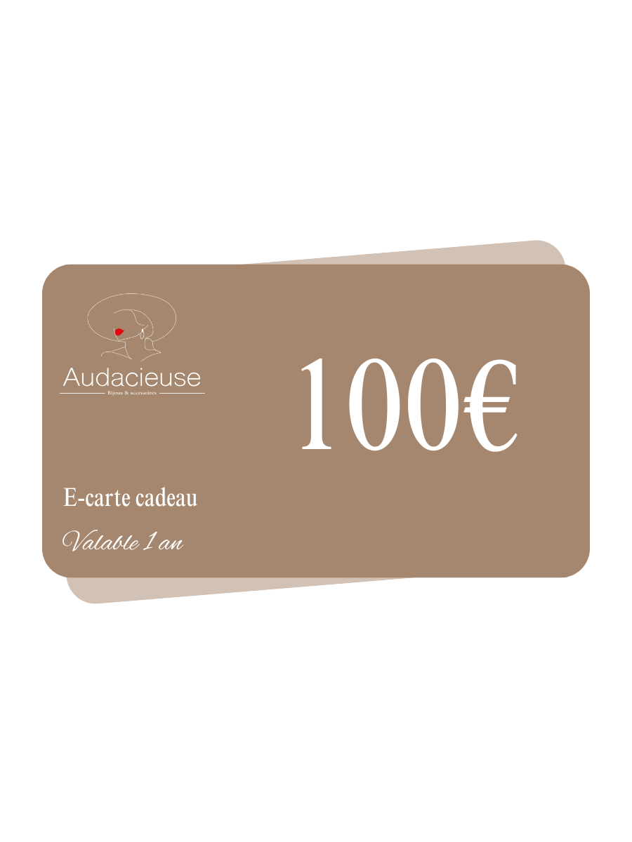 Carte cadeau Audacieuse Bijoux et Accessoires