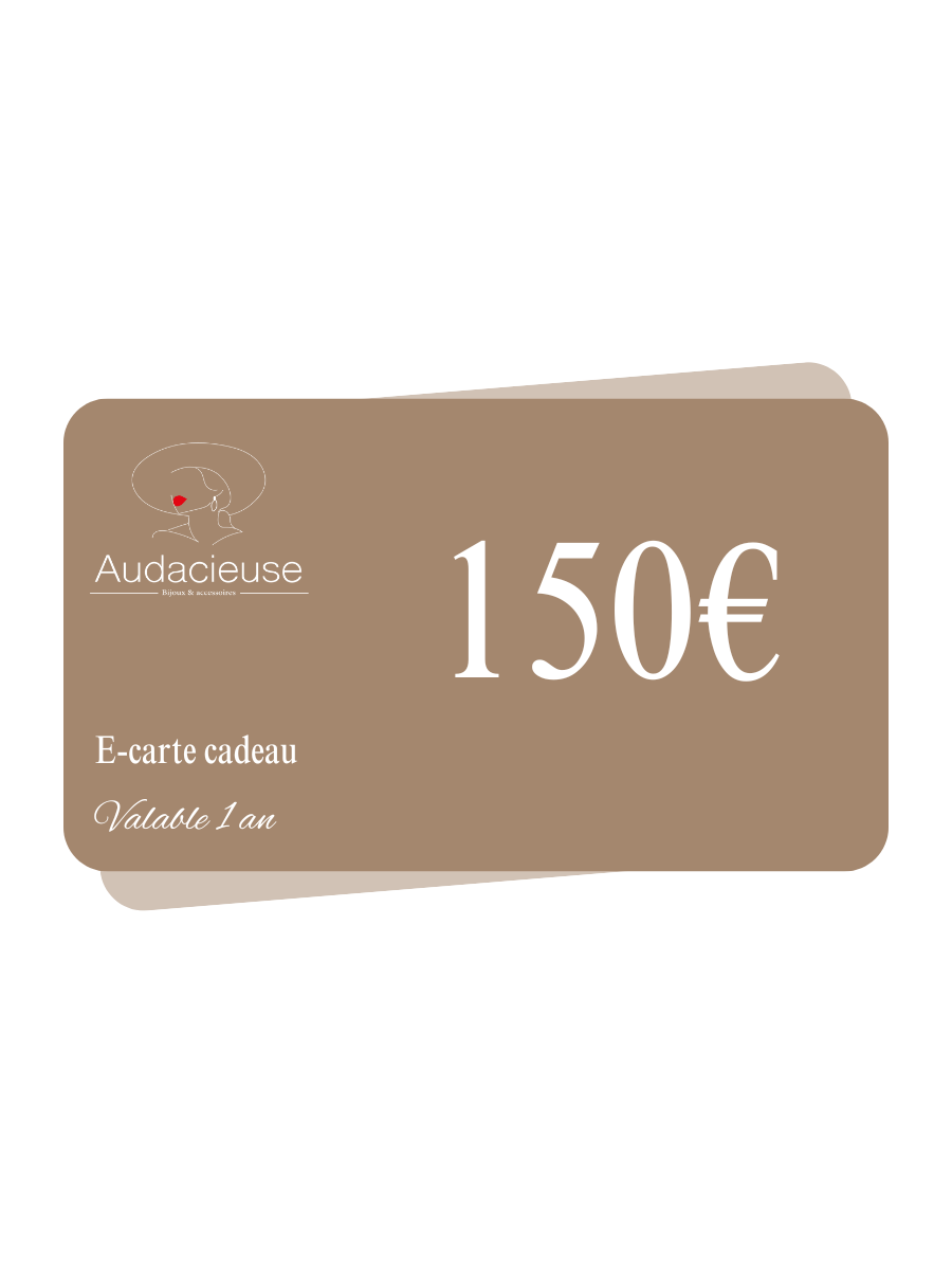 Carte cadeau Audacieuse Bijoux et Accessoires